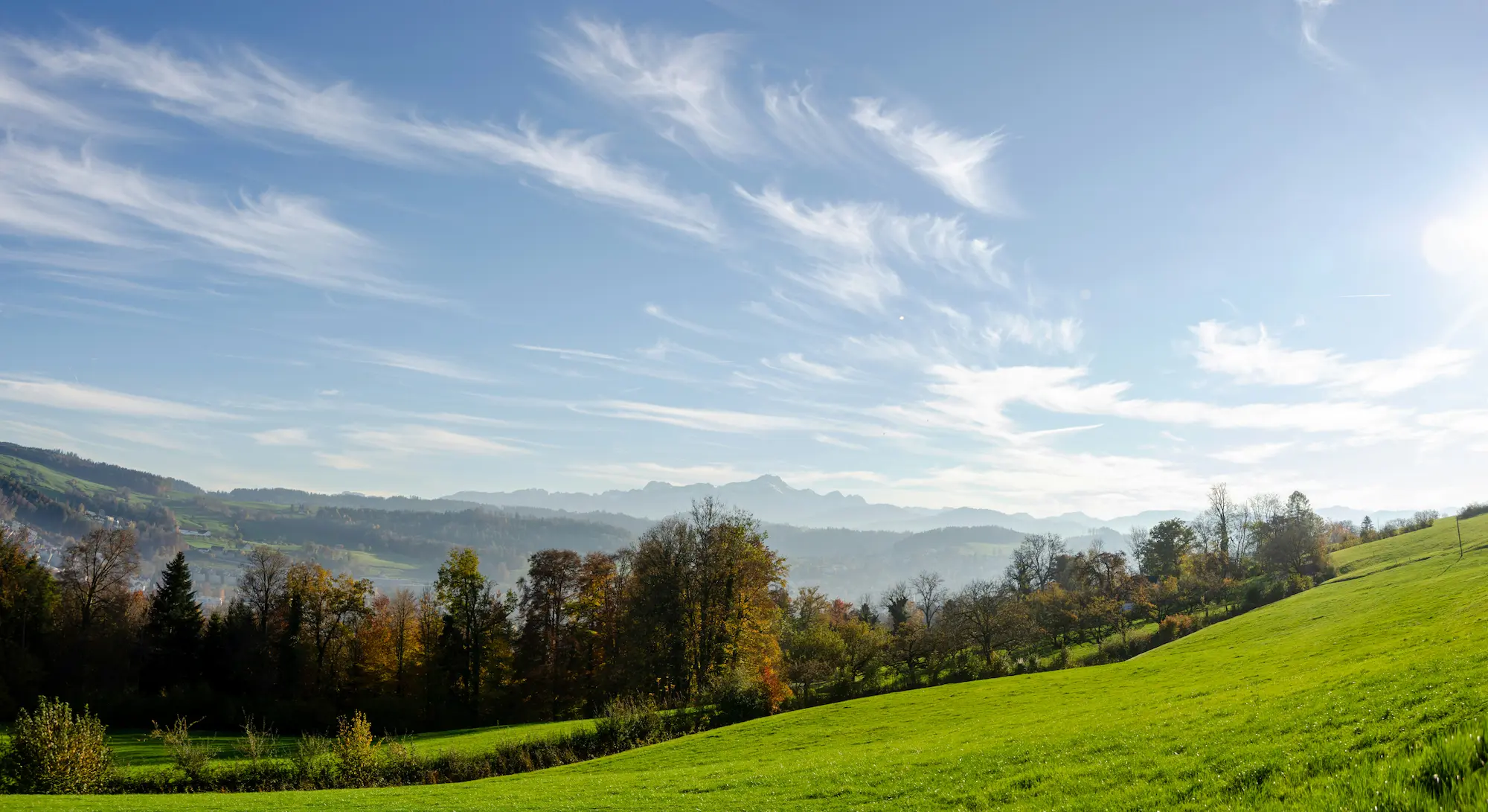 Foto der Naturumgebung St. Gallen